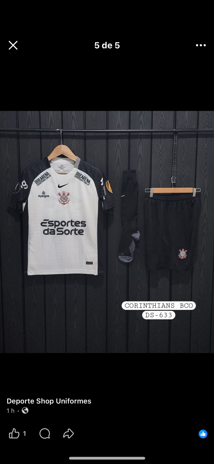 Uniforme futbol soccer